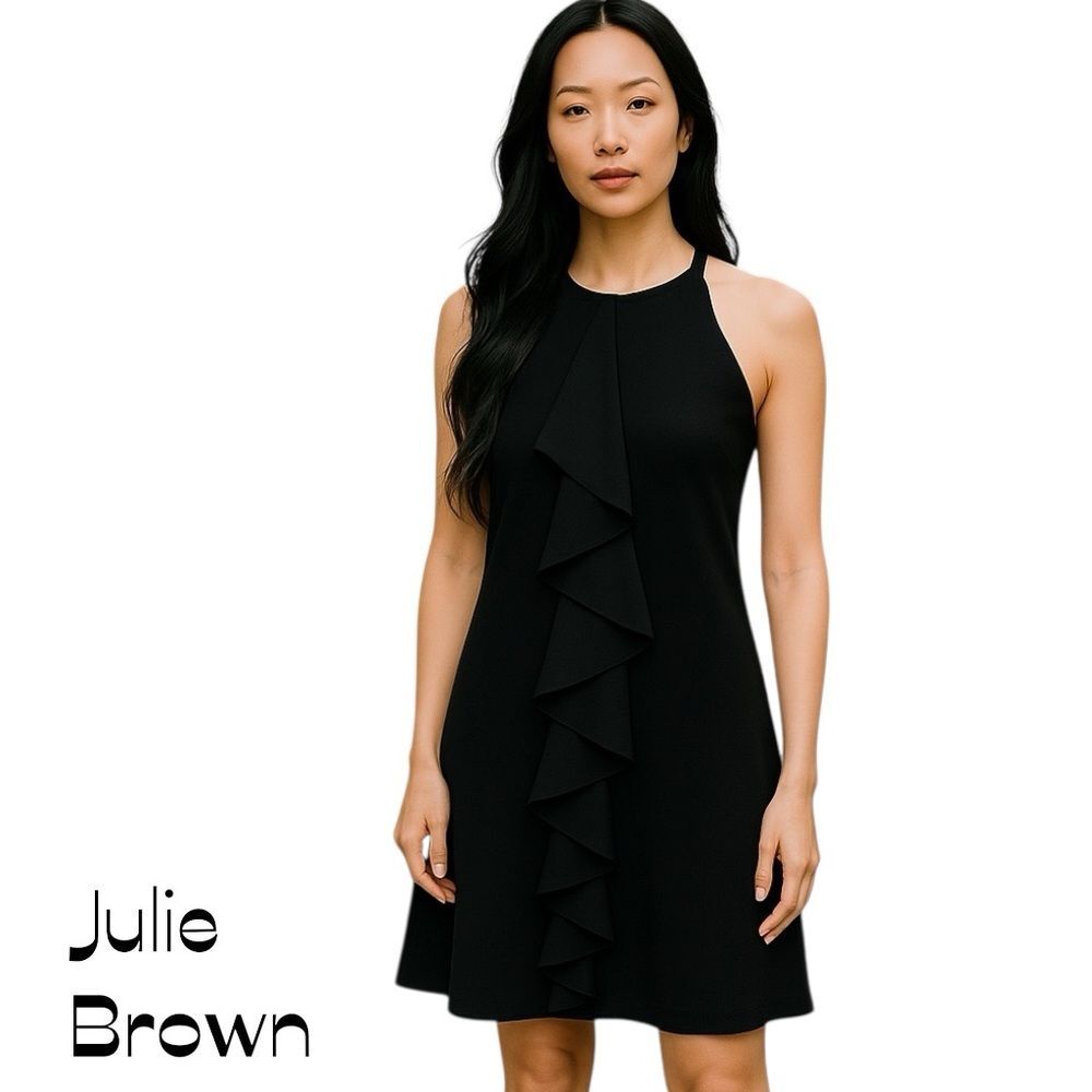 JB by Julie Brown Sleeveless Little Black Party Date Dress NWOT Size 2